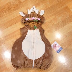 The humane society baby deer costume size 12 months new